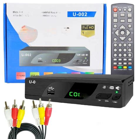 Цифрова приставка тюнер для телевізора DVB-Т2 з підтримкою Wifi U-002 ...