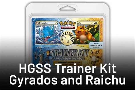 Tcgplayer Pokemon Hgss Trainer Kit Gyarados Raichu Price Guide