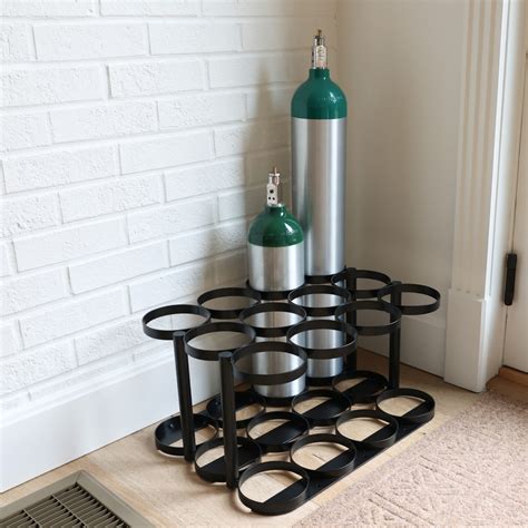 Airemed Oxygen Tank Cylinder Rack Holds Or E D C M Tanks