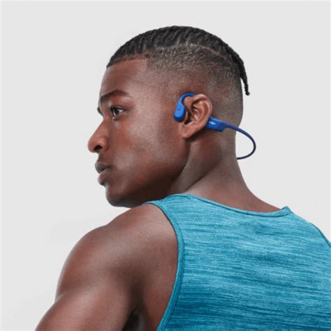 Fone De Condu O Ssea Shokz Openrun Standard Azul Direct Esportes