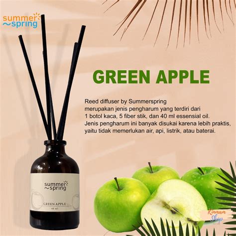 Jual Summerspring Reed Diffuser Pengharum Pewangi Parfum Aromaterapi