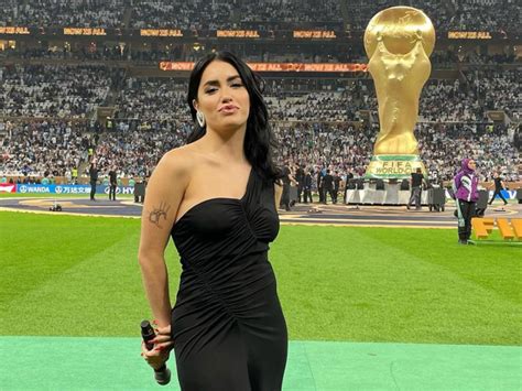 Lali Brilló Cantando El Himno Argentino En La Final De La Copa Del