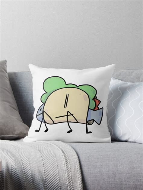 Taco Bfb Throw Pillow By Lapisslazulii Redbubble