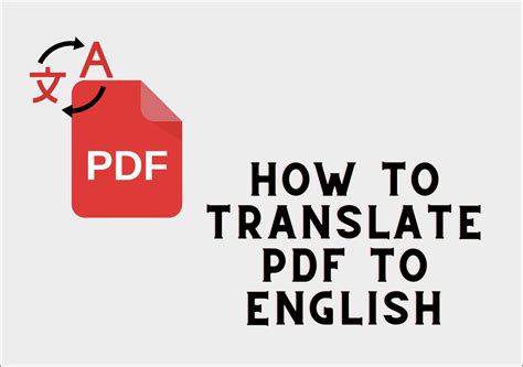 Translate PDF To English From Any Language