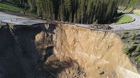 Landslide causes major collapse of Teton Pass - TownLift, Park City News