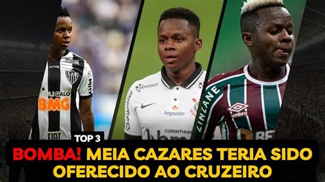 Informa O Importante De Que O Meia Cazares Foi Oferecido Ao Cruzeiro