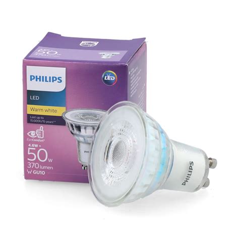 Philips Classic 370 Lumen Gu10 Led Bulb Warm White Philips All