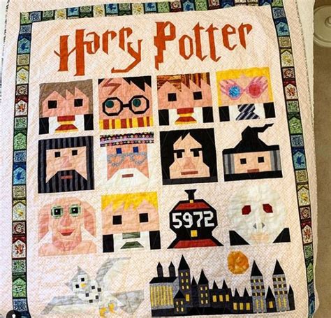 Sew Fresh Quilts In Harry Potter Quilt Harry Potter Baby Quilt