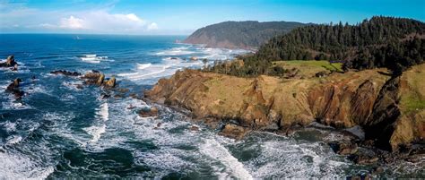 Ecola State Park, Oregon Coast : drones