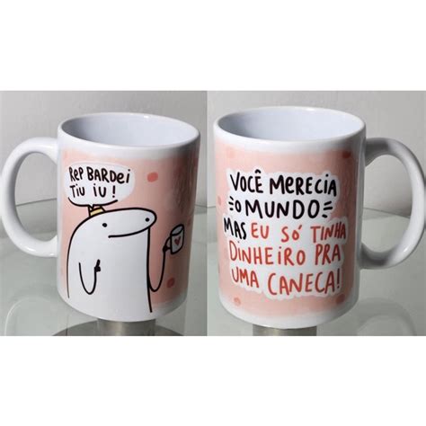 Caneca Presente Aniversario Rep Bardei Flork Meme 325 Ml Submarino