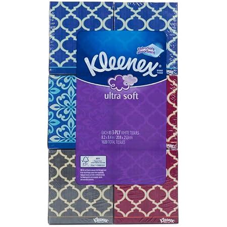 Amazon Kleenex Ultra Soft Facial Tissues Count Pack Of