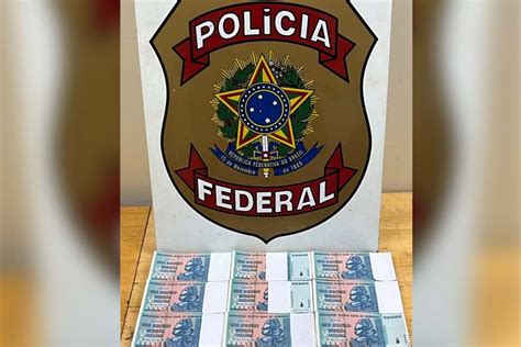 Polícia Federal apreende grande quantidade de dólares do Zimbábue no