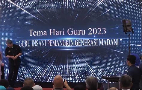 Tema Hari Guru 2023 Guru Insani Pemangkin Generasi Madani