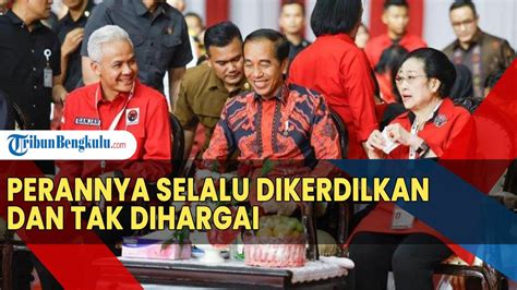 Hasto Tak Lagi Sindir Jokowi Eks Politisi Pdip Perannya Selalu