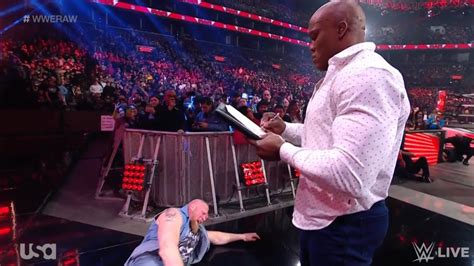 Brock Lesnar Vs Bobby Lashley Contract Signing WWE RAW 2 13 2023