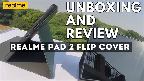 Proelite Realme Pad Flip Cover Unboxing And Review Realme Study