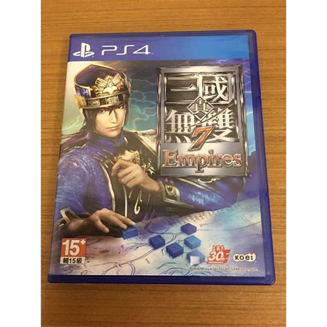 Ps4 真三國無雙 7 帝王傳 Empires 光碟無刮 中文版 三國無雙7 中文 蝦皮購物