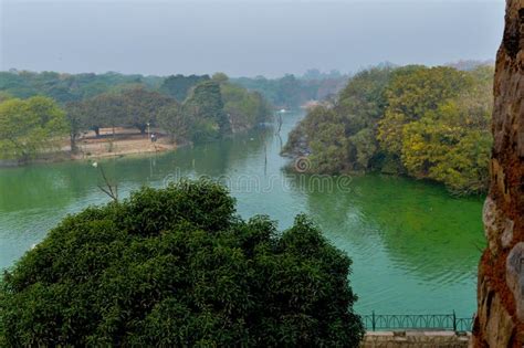 A Mesmerizing View of Hauz Khas Lake and Garden from the Hauz Khas Fort ...