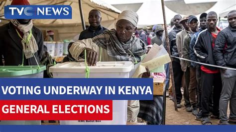 Kenya Decides Voting Underway In Presidential Parliamentary Elections Youtube