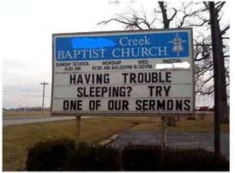 The 18 Funniest Church Signs Ever