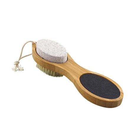 4 In 1 Foot Massage Brush Protection Feet Pads Rub Feet Stone Wash Feet