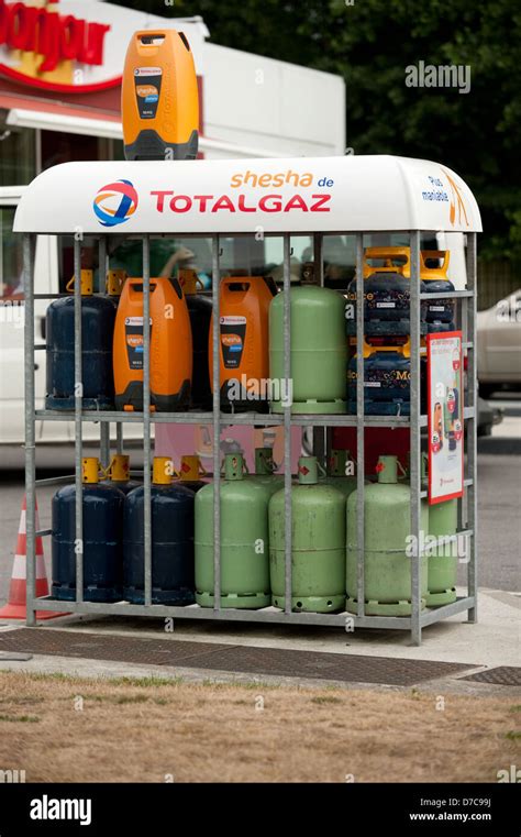 TotalGaz Gas LPG Etaples France Europe EU Stock Photo - Alamy