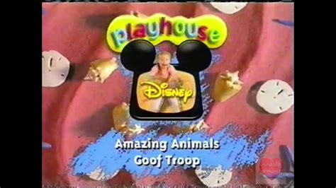 Playhouse Disney Bumper 1999 Amazing Animals And Goof Troop