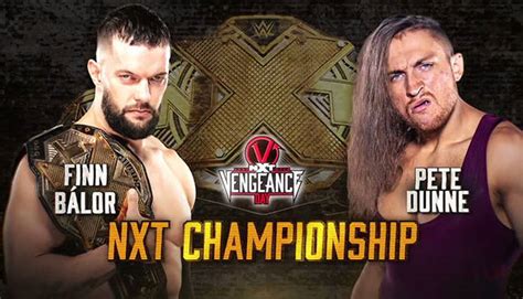 Updated Nxt Takeover Vengeance Day Card 411mania