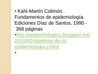 PDF FUNDAMENTOS DE LA EPIDEMIOLOGÍA Y TIPOS DE ESTUDIOS