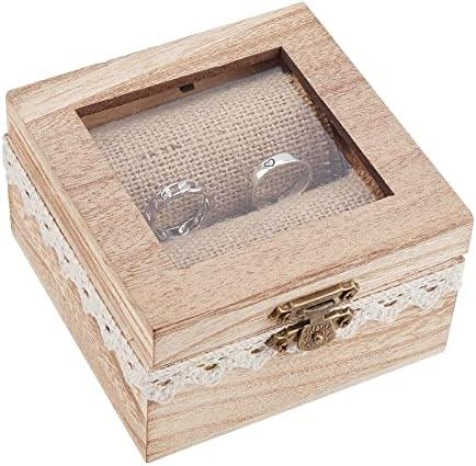 Pandahall Ehering Box Ringbox Holz Ringschatulle Holzringtr Ger Box