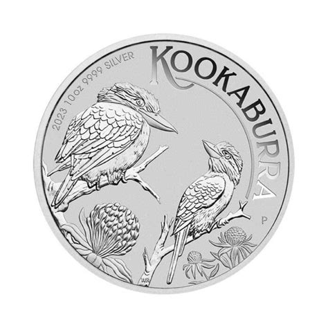 Srebrna Moneta Australian Kookaburra 2023 10 Uncji