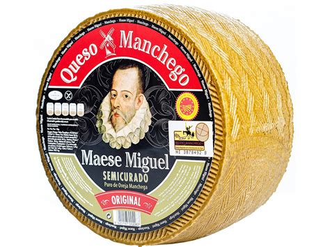 Queijo Manchego Maese Miguel Semi Curado Dop Kg Auchan