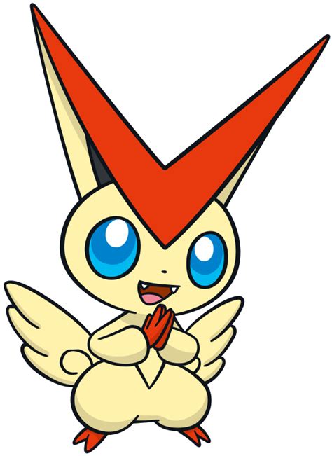 Victini Official Artwork Gallery Pokémon Database