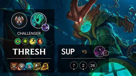 Thresh Support Vs Morgana Br Challenger Patch Youtube