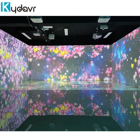 3D AR interactive projector art wall projection system game projection wall interactive game