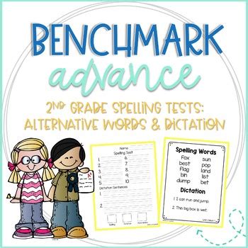 Benchmark Advance Nd Grade Spelling Tests Alternative Words