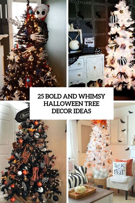 25 Bold And Whimsy Halloween Tree Decor Ideas Digsdigs