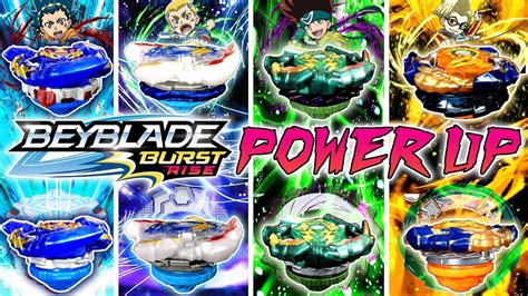 Beyblade Burst Rise 100 Powered Up Hypersphere Upgrade Beyblade Burst