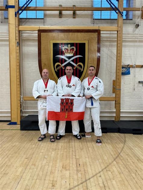 Royal Gibraltar Regiment Bring Home Medals From The Army Judo