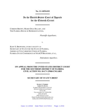 Fillable Online In The United States Court Of Appeals For The Eleventh