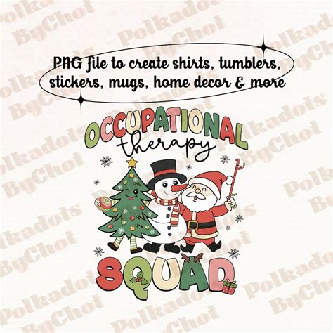 Occupational Therapy Christmas Png Occupational Therapy Squad