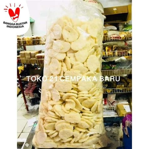 Jual Kerupuk Kemplang Ikan Tenggiri Asli Ball Krupuk Mini Palembang