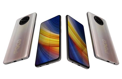Xiaomi Poco X3 Pro All Colors - 3D Model by Rever_Art