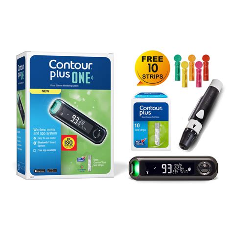 Contour Plus One Blood Glucose Monitoring System Kit Price Uses