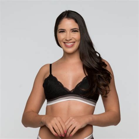 Suti Modelo Tri Ngulo De Renda El Stico Ilumine Lingerie