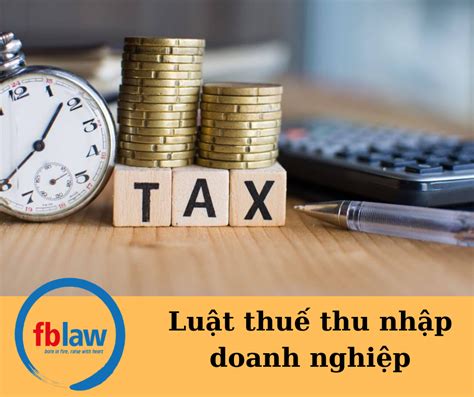 Luật thuế thu nhập doanh nghiệp FBLAW