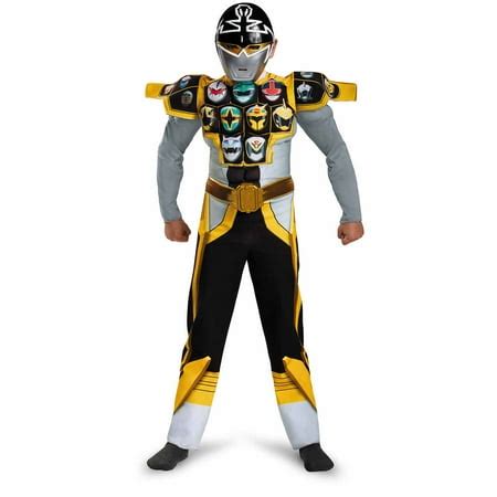 Silver Ranger Gold Muscle Child Halloween Costume - Walmart.com