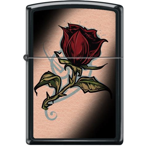 Zippo Rose Tattoo