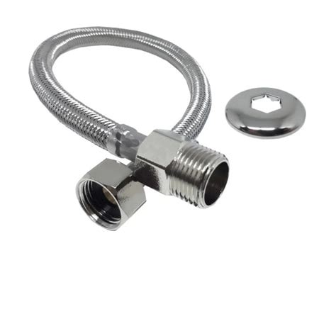 Kit Unid Engate Flex Vel Tran Ado A O Inox Cm Leroy Merlin