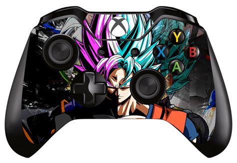 Dragon Ball Z Xbox One Controller Skin Sticker Decal Design 1